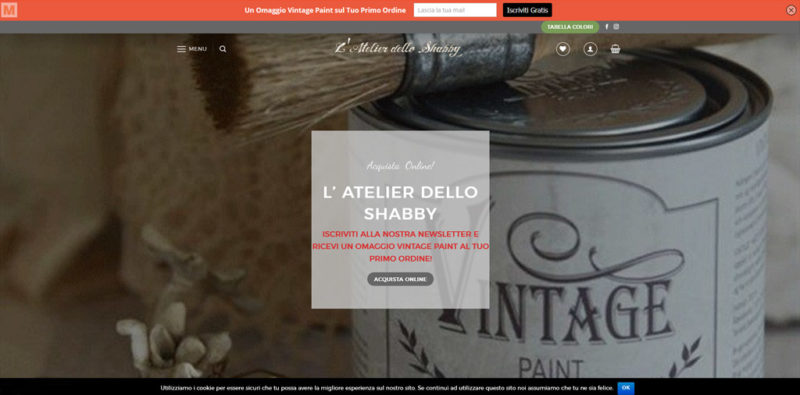 realizzazione sti internet - studioweb360 - shabby atelier