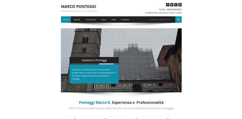 MArco Ponteggi - Studioweb360